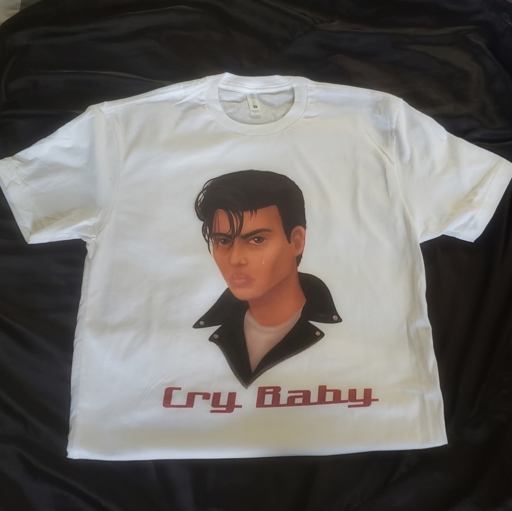 Cry Baby Wade Walker / John Waters t shirt FLAWED